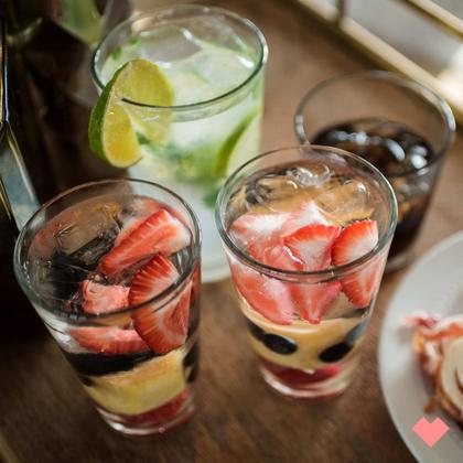 Imagem de Copos Londres Luxo 240 ML Vidro Transparente Mesa Posta 12 UN