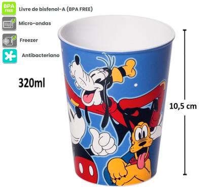 Imagem de Copos Mickey Festa Intantil Aniversario 5UN Plasutil