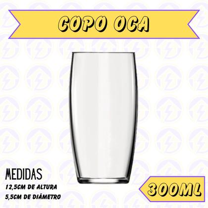 Imagem de Copos Oca Redondo Resistente Transparente Bebidas Nadir 2 UN