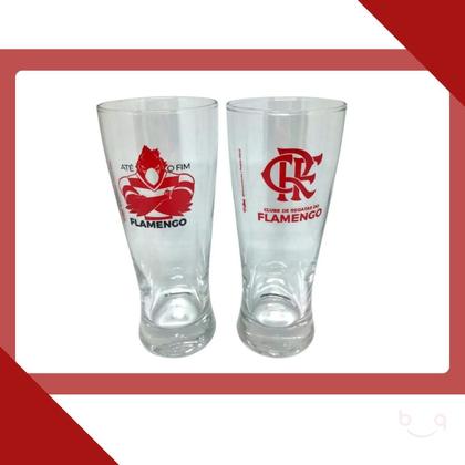 Imagem de Copos personalizados de time de futebol 2 unidades de 300 ml