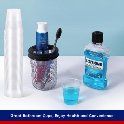 Imagem de Copos plásticos descartáveis JOLLY CHEF 90mL (pacote de 300)