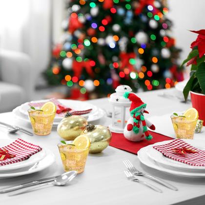 Imagem de Copos plásticos descartáveis JOLLY CHEF 9oz Gold Glitter x100