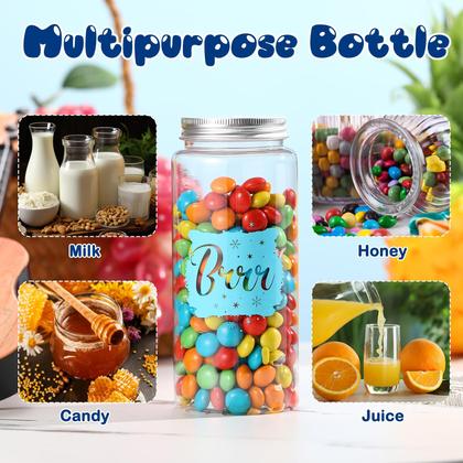 Imagem de Copos Skylety Winter Reutilizáveis - 400ml, com Tampa e Canudo