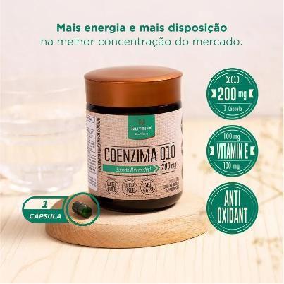 Imagem de Coq 10- Coenzima Q10 200 mg- 60 Caps - Nutrify