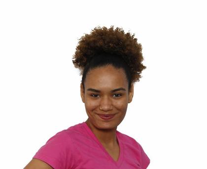 Imagem de Coque Afro Puff Black Cor Castanho Acobreado 1Bt27 Fibra