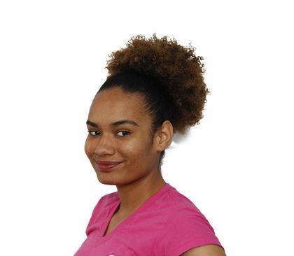 Imagem de Coque Afro Puff Black Cor Castanho Acobreado 1Bt27 Fibra