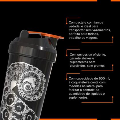 Imagem de Coqueteleira 600ml  GO NUTRITION