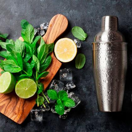 Imagem de Coqueteleira 750ml Aço Inox Para Drinks Bebidas Bar