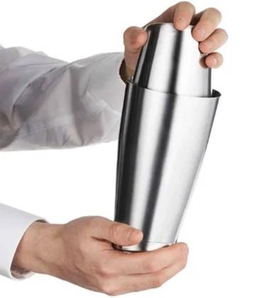 Imagem de Coqueteleira 800ml Profissional Boston 27cm E Copo 500ml