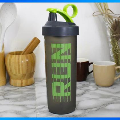 Imagem de Coqueteleira Academia Shaker Shakeira Garrafa Fitness C/ Rede 740ml