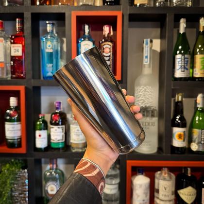 Imagem de Coqueteleira e Mini Tin Barpro em Inox 28/18oz 840/540ml