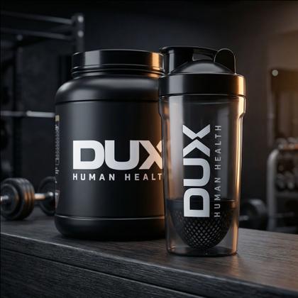 Imagem de Coqueteleira Shaker Pro Dux Nutrition Fumê 800ml Com Peneira Móvel Livre de BPA