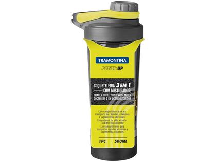 Imagem de Coqueteleira Tramontina Power Up 3 em 1 com Corpo em Copopoliéster e Misturador de Aço Inox