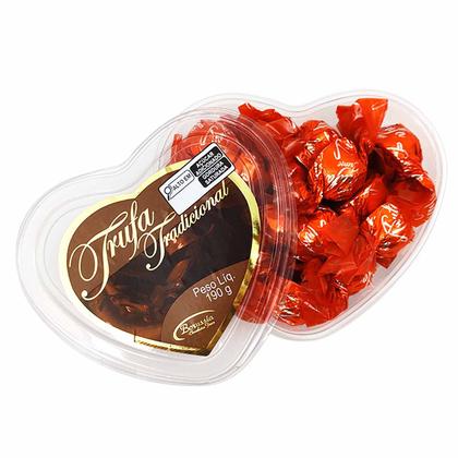 Imagem de Coração com Bombom Tradicional 190g Borússia Chocolates