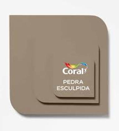 Imagem de Coral Decora Matte Acrilico Fosco Cor Pedra Esculpida 3,2L