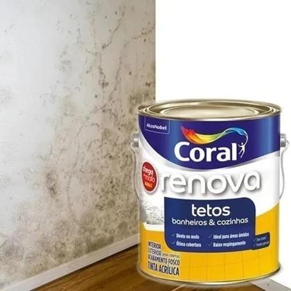 Imagem de Coral renova tetos branco 900ml - chega de mofo