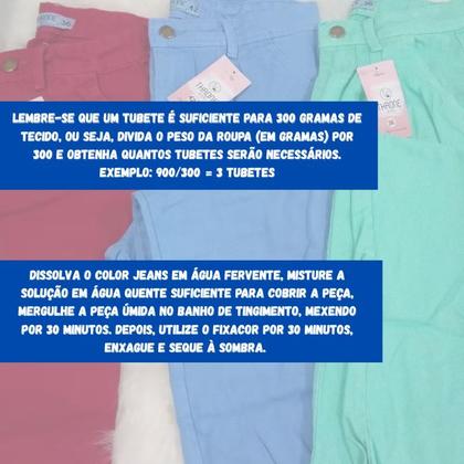 Imagem de Corante De Roupas Color Jeans Azul Indigo Guarany