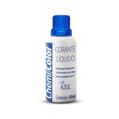Imagem de Corante Líquido a Base de Água 50ml Caixa com 12 Frascos Chemicolor