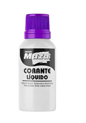 Imagem de Corante Líquido Pigmento 50ml Diversas Cores Maza