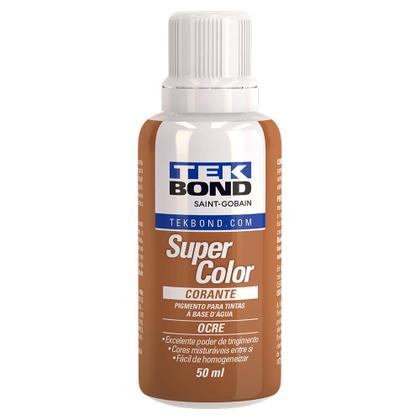 Imagem de Corante Líquido Super Color Tekbond 50ml (para tinta base d'agua) (unidade)