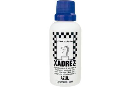 Imagem de Corante Para Tinta De Parede Xadrez Azul 50ml