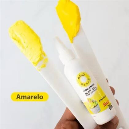 Imagem de Corante Soft Gel 60g Amarelo - Mago