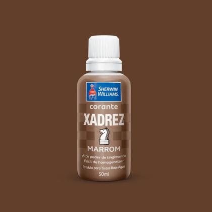 Imagem de Corante Xadrez Marrom Pigmento Tinta Parede Sherwin Williams 50 ml