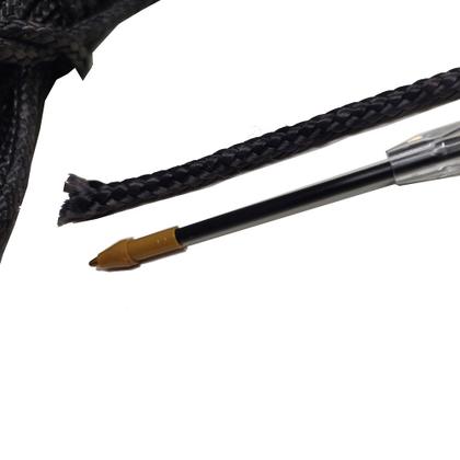 Imagem de Corda 4mm 10 metro Preta Polipropileno Náutica Carga Camping