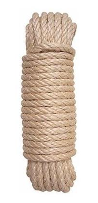 Imagem de Corda 6mm Sisal Natural 60mts Ideal Para Artesanato
