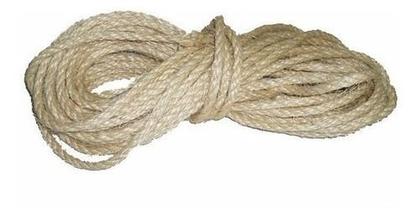 Imagem de Corda 6mm Sisal Natural 60mts Ideal Para Artesanato