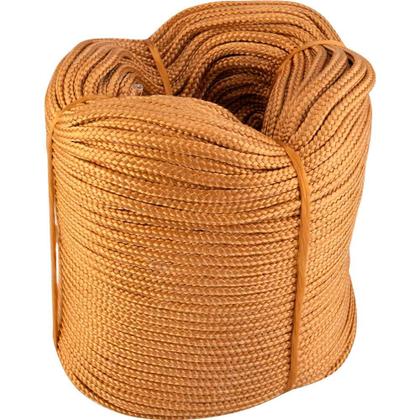 Imagem de Corda Caminhoneiro Trançada 8mm x 165m Ouro Vonder