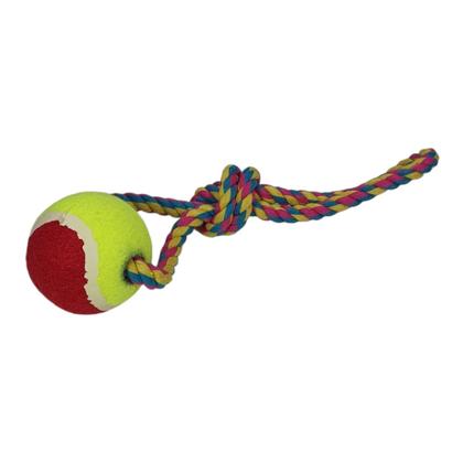 Imagem de Corda Com Nó De Brinquedo Para Cães Raças Médias Resistente