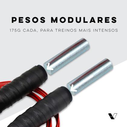 Imagem de Corda De Exercício Funcional Speed Rope Pro Versity Rolamento Duplo