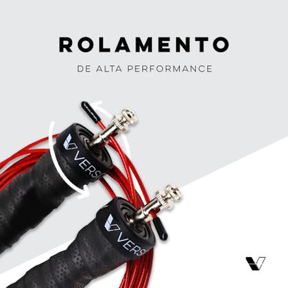Imagem de Corda De Exercício Funcional Speed Rope Pro Versity Rolamento Duplo