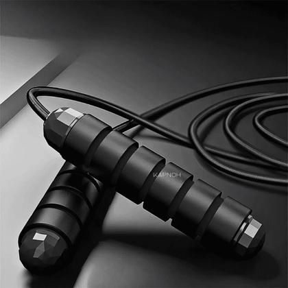 Imagem de Corda De Pular Aço Speed Rope exercício funcional Profissional 2,8M