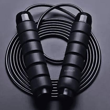 Imagem de Corda De Pular Aço Speed Rope exercício funcional Profissional 2,8M