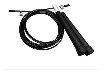Imagem de Corda De Pular  Cabo De Aço Rolamento exercício funcional Speed Rope