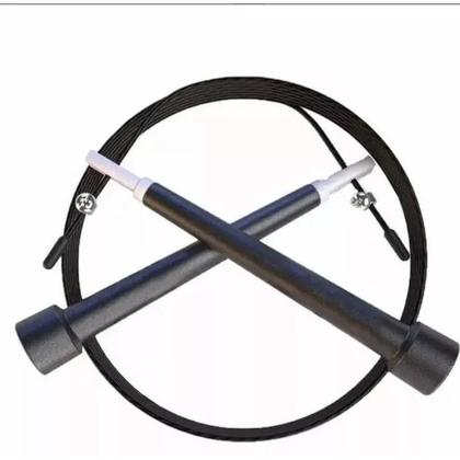 Imagem de Corda De Pular Com Cabo Aço Rolamento Speed Rope 3M