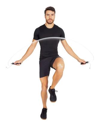 Imagem de Corda de Pular Exercício Funcional de Aço C/ Rolamento Vollo Tam. 300 X 0.4 Cm