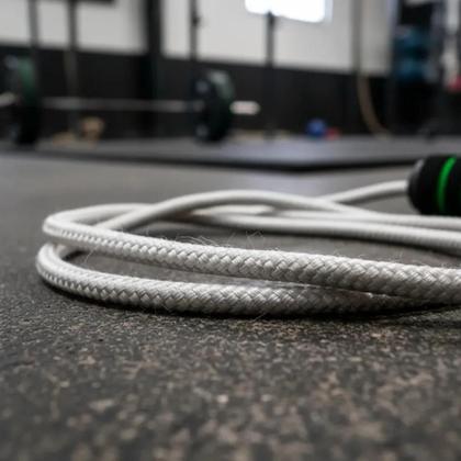 Imagem de Corda De Pular Exercício Funcional exercício funcional Academia Jumpe Cardiovascular Pula Corda Boxe Hit Luta