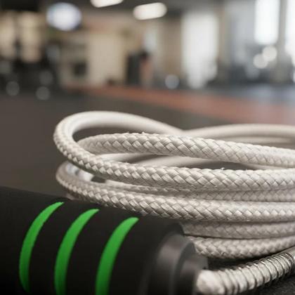 Imagem de Corda De Pular Exercício Funcional exercício funcional Academia Jumpe Cardiovascular Pula Corda Boxe Hit Luta