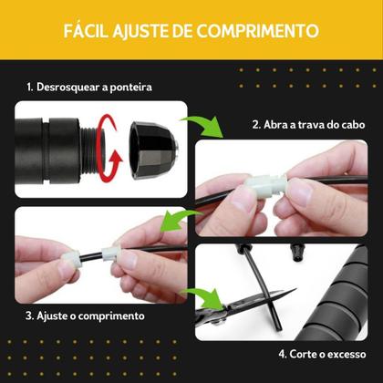 Imagem de Corda de Pular Exercício Funcional Profissional 3M - NL