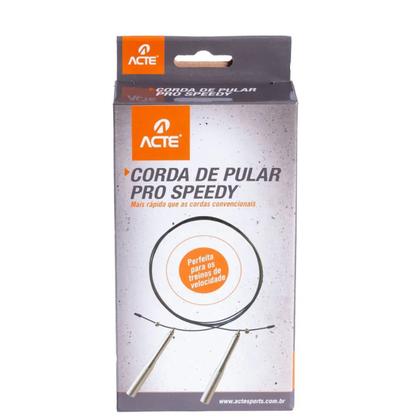 Imagem de Corda De Pular Exercício Funcional Speed Rope Rolamento 3m Cabo Aço