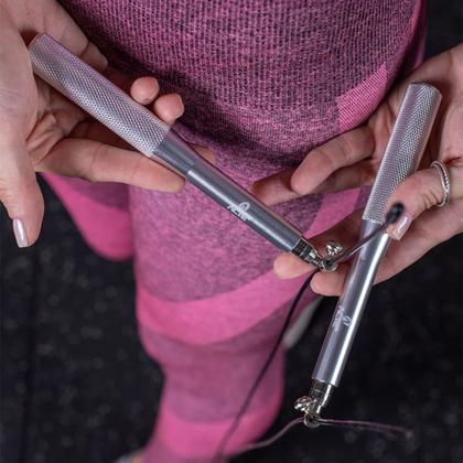 Imagem de Corda De Pular Exercício Funcional Speed Rope Rolamento 3m Cabo Aço