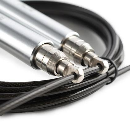 Imagem de Corda De Pular Exercício Funcional Speed Rope Rolamento 3m Cabo Aço