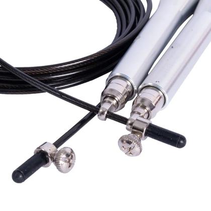 Imagem de Corda De Pular Exercício Funcional Speed Rope Rolamento 3m Cabo Aço