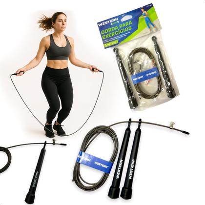 Imagem de Corda de Pular Fazer Exercício 3m Western
