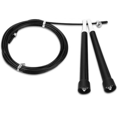 Imagem de Corda De Pular Rolamento Cabo De Aço Profissional Exercício Funcional