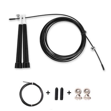 Imagem de Corda De Pular Speed Rope Rolamento 3m Cabo De Aço