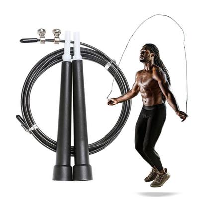 Imagem de Corda De Pular Speed Rope Rolamento 3m Cabo De Aço